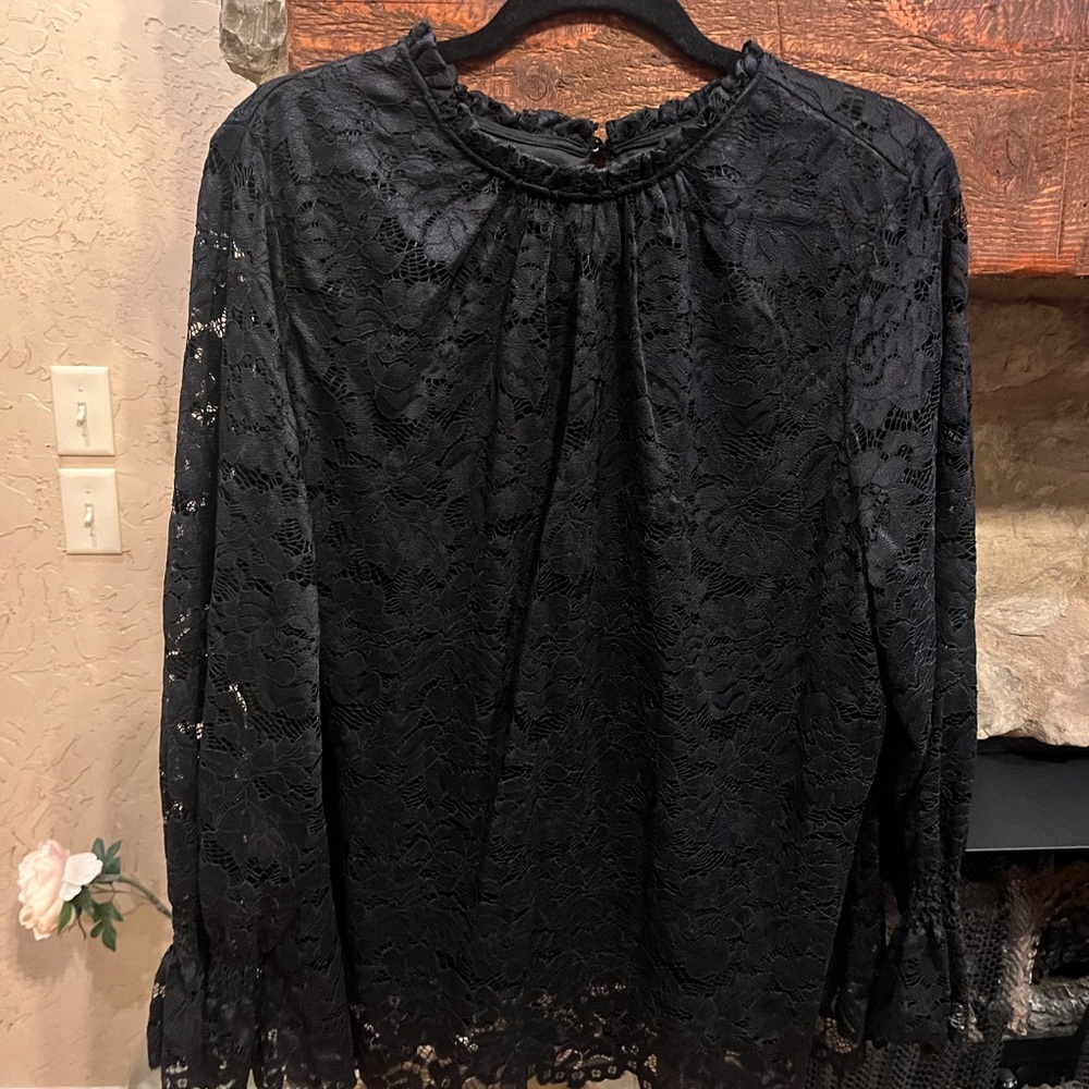 Womens Boutique Lace Blouse
